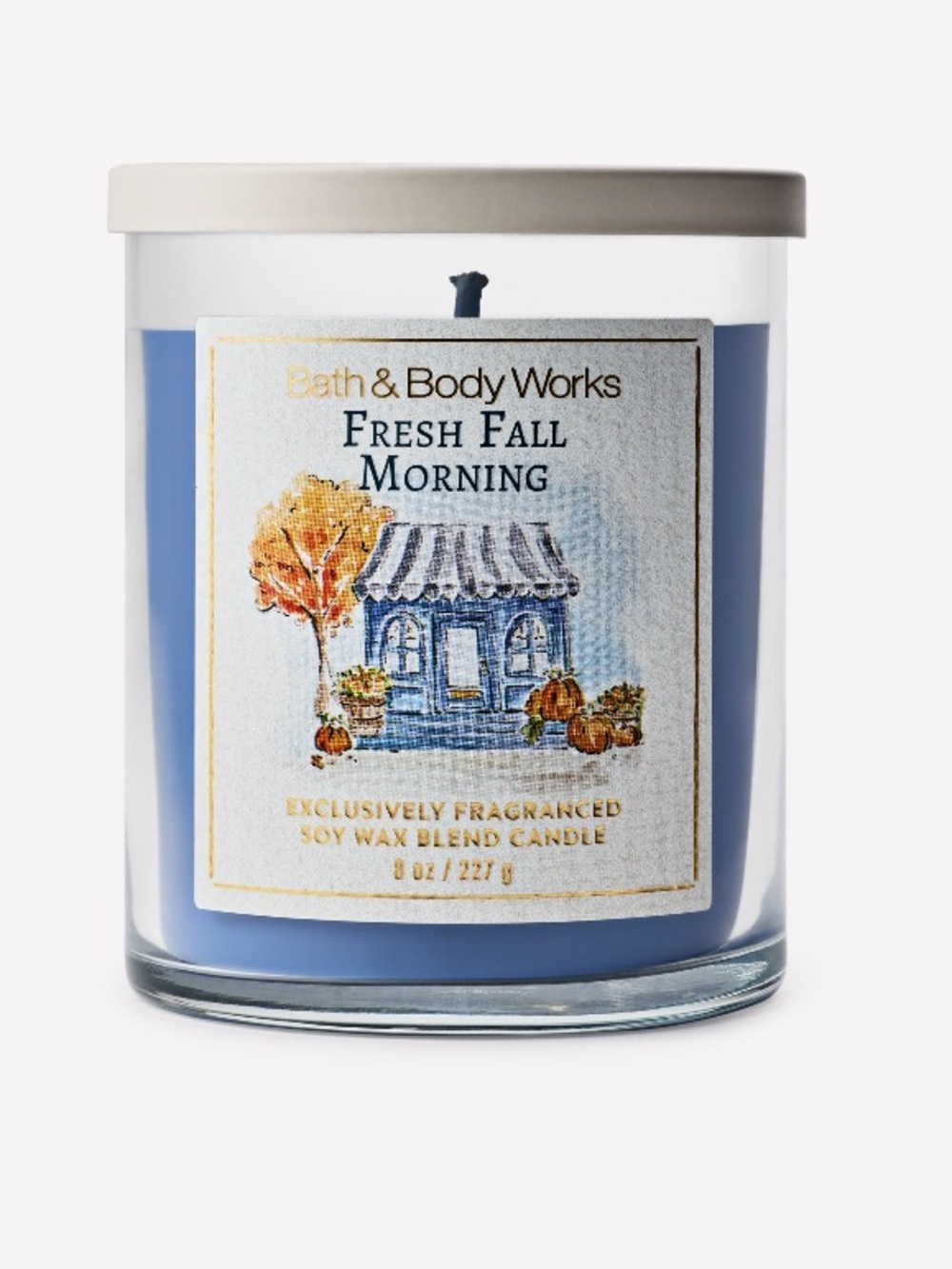 2/$20 ”FRESH FALL MORNING” Single Wick Candle by B&BW / WB, 8 oz / 227 g, NWT